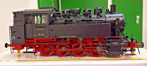 Locomotora de vapor Steiner Spur 1 BR 81 006 DB ESU digital latón para Märklin KM1 nueva - Imagen 1 de 1