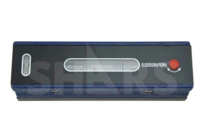 6" Master Precision Level 0.0005" 2 Graduated Vials Cast Iron Body New P