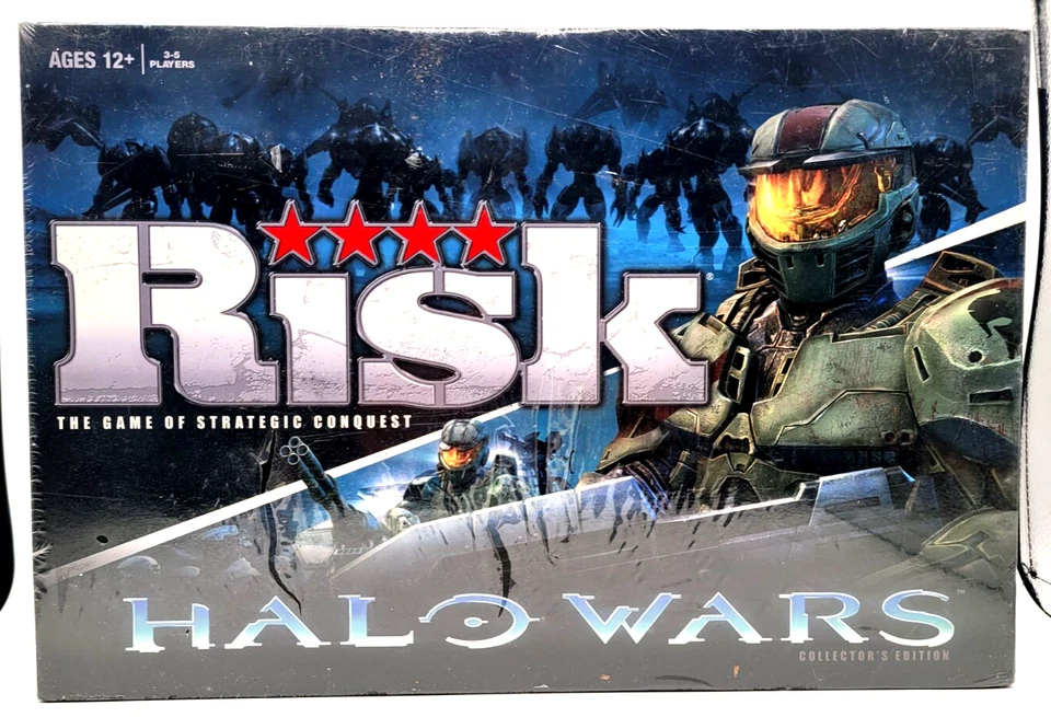 RISK HALO WARS Collector's Edition Board Game 2009 NEW FACTORY SEALED - Image 1 of 4
