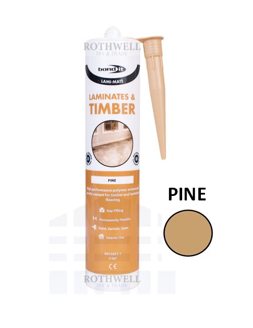 BOND IT PINE Timber & Laminate Flooring Filler Sealant Seal Wood Filler Timber Frames