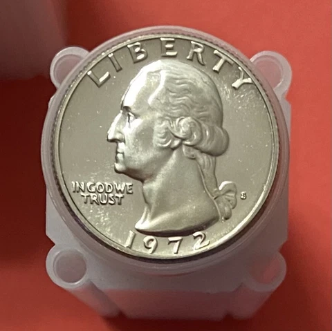 1972-S  **PROOF**  WASHINGTON QUARTER - NICE COIN - L@@K AT PICTURES!!!!! Cover