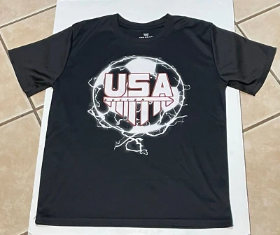 Tek Gear USA Camiseta de Fútbol Hombre Grande Manga Corta Kohl's Negro Foto 1 de 4