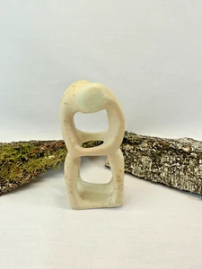 1 Speckstein Figur Skulptur Die Liebenden Lover Hug Einzelangebot - Bild 1 von 8
