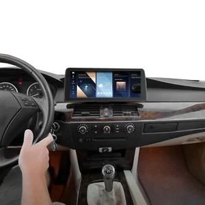 Android 13 Autoradio CarPlay 12.3" Screen Für BMW 3er 5er 6er E92 E60 E62 128G - Picture 1 of 12