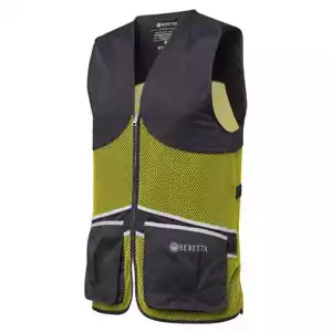 Beretta Full Mesh Shooting Vest Ice Grey/Sulphur Spring X Large GT671T155309SVXL - Picture 1 of 3