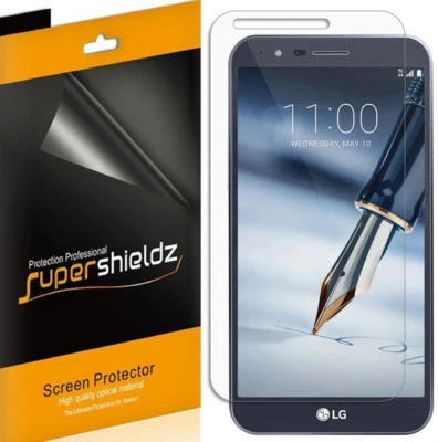 6X Cubierta protectora de pantalla transparente Supershieldz para LG Stylo 3 Plus Foto 1 de 2