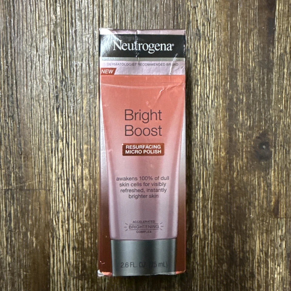 2x Neutrogena Bright Boost Resurfacing Micro Polish Accelerated Brightening