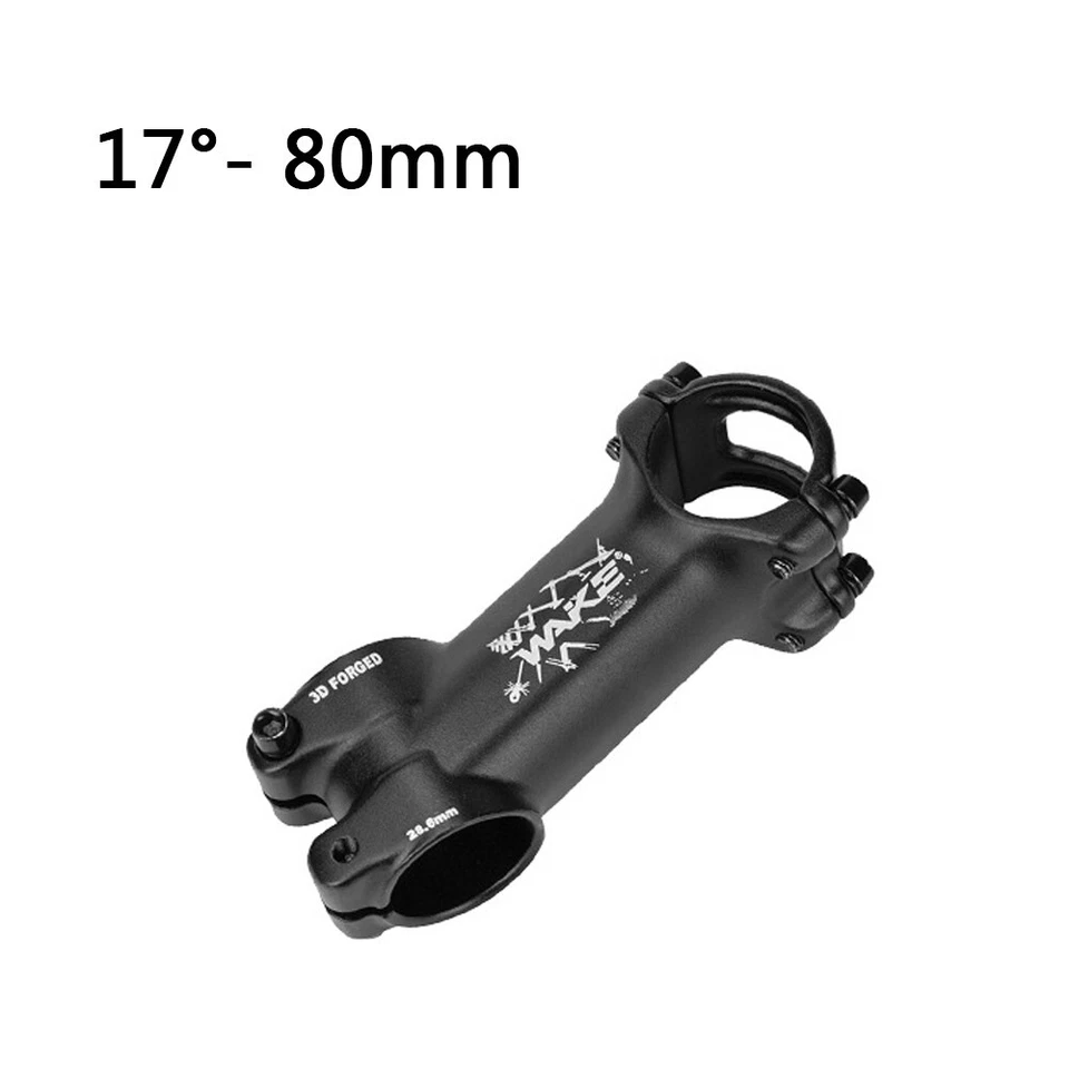 WAKE Bike Stems 31.8mm Folding Bicycle Handlebar Stem 17 Degree 80mm - Image 1 of 1