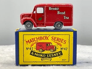 Matchbox Moko #47 1 Ton Trojan van 1958,G.P.W,N,Mint in B2 box all original - Picture 1 of 14