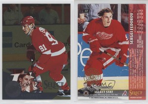 1994-95 Select Certified Gold Sergei Fedorov #10 HOF