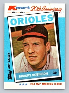 1982 Topps Kmart 20th Anniversary #5 Brooks Robinson Baltimore Orioles - Picture 1 of 2