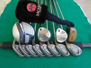 Wilson Pro Staff Callaway Irons Driver Woods Complete Golf Club Set Mens RH Set - Picture 1 of 9