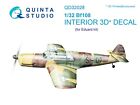 1:32 Messerschmitt Bf 108 Taifun Interior 3D Color decal Quinta QD32028 Eduard