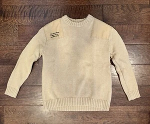 Zara Boys Knit Sweater Size 11-12 Brown/Khaki Color Cute And Stylish - Picture 1 of 7