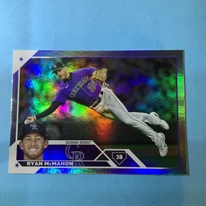 2023 Topps Series 1-Rainbow Foil-Ryan McMahon #301 Colorado Rockies