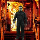 1/6 Halloween Ends Backdrop 15"x15"- Ideal for1/6 Michael Myers or 8" NECA