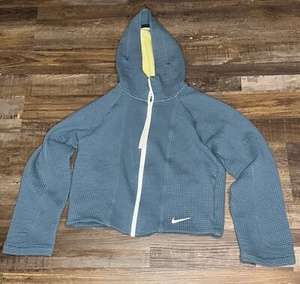 Nike Sportswear Tech Pack Fleece Green Hooded Jacket Sz XS CZ1380-058 - Picture 1 of 7