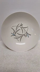 Vintage Royal China Serving Bowl 9" USA Mid Century Modern Cottage Underglaze - Picture 1 of 10