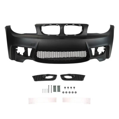 For 08-13 BMW E82 E83 1 Series, 1M Style Front Bumper w/o PDC Foto 1 de 4