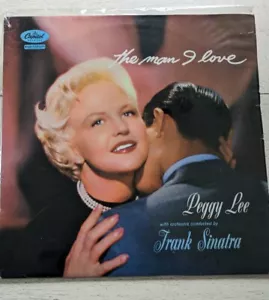PEGGY LEE THE MAN I LOVE Dutch Press Capitol Mono Vinyl LP ProCleaned Tested - Picture 1 of 15