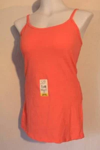 NEW Womens Tank Top Plus Size 1X Ladies Peach Shirt Spaghetti Strap Camisole - Picture 1 of 2
