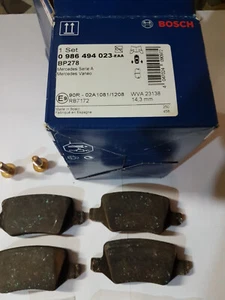 Bosch Bremsbeläge hinten Mercedes Benz A Klasse - Bild 1 von 4