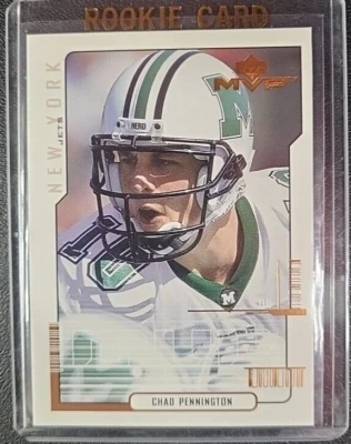 2000 Upper Deck MVP Chad Pennington RC #208 Rookie -  New York Jets - Image 1 of 2