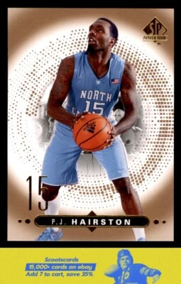 2014-15 SP Authentic P.J. Hairston Rookie Extended card #R2 North Carolina - Image 1 of 2