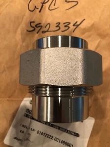Threaded Union Pipe Fitting 316/316L Stainless Steel 3000LB 1-1/2'' SP-83 - Picture 1 of 5