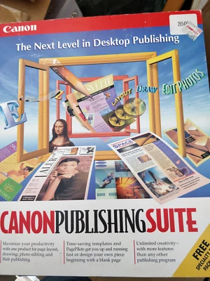 Canon Publishing Suite Software Photos Special Effects - Image 1 of 4