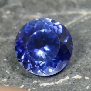 Zafiro azul natural facetado 5,95 quilates AAA+ corte certificado GIE piedra preciosa suelta 1003 - Imagen 1 de 11