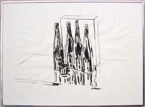 CLIVE BARKER Signed 1969 Original Ink on Paper Painting - LISTED - Picture 1 of 3