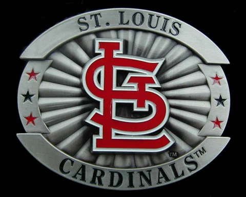 SAINT LOUIS CARDINALS LARGE SIZE BELT BUCKLE LICENSED NEW Cover