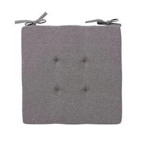 40 x 40 cm eckige Sitzauflage Stuhlkissen Sitzkissen Esszimmer zum Binden rutschfest - Bild 1 von 4