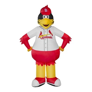 St. Louis Cardinals 7 Fuß großes aufblasbares Maskottchen "Fred Bird" für Heckklappe/Hof - Bild 1 von 1