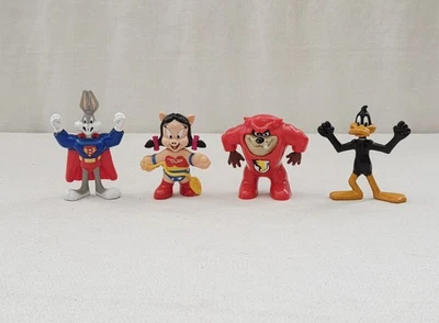 McDonald's 1991 Looney Tunes Super Heroes Happy Meal set of 4 (incomplete) - Image 1 of 4