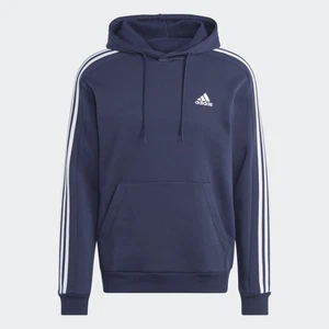 adidas men Essentials Fleece 3-Stripes Hoodie - Picture 1 of 7