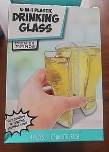 4 in 1 Trinkglas - Bild 1 von 3