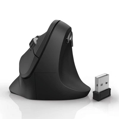 Hama Vertical, Ergonomic "EMW-500" Wireless Mouse, 6 Buttons, black - Image 1 of 4