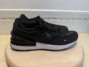 Nike Waffle One Schuhe Herren Größe 9,5 schwarz weiß orange DA7995-001 - Bild 1 von 7