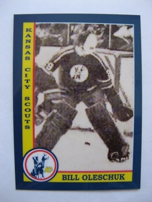 2015 SCA Lost Goalies Bill Oleschuk 03/10 Kansas City Scouts Foto 1 de 2