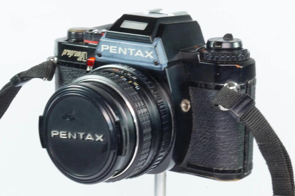 Pentax Program A Body + 50mm f1.7 Takumar Prime Lens, Pentax Flash, ER Case. Etc - Image 1 of 4
