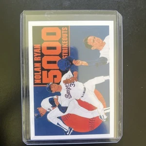 1990 Upper Deck - Nolan Ryan #34 5000 Strike Outs - Picture 1 of 2