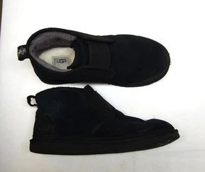 Ugg Meumel Flex Pull on Black Suede Boots 1106995 sz 13 - Picture 1 of 6