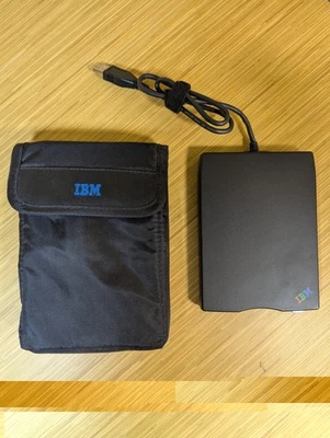 KSE IBM USB Portable Diskette Drive Floppy Disk 3.5” MPF82E - Untested - Image 1 of 4