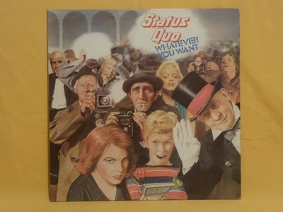 Vinyle LP 33T - STATUS QUO - Whatever you want - Réf. 9102 037 EX/NM - Photo 1/4