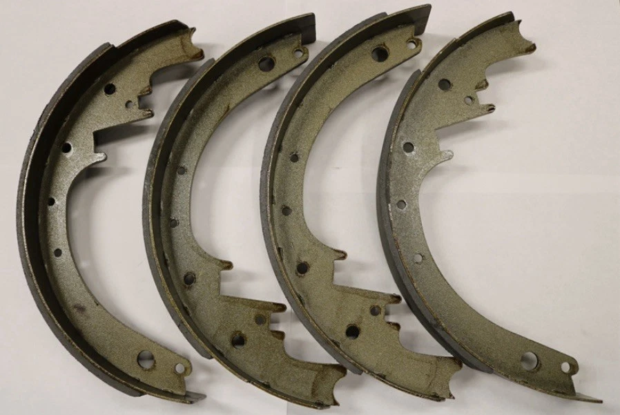 1939-48 Lincoln Brake Shoes 1 3/4 Replacing Original Shoes Using Original Drum - Image 1 of 1