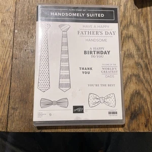 Stampin Up Stempel Haftstempelset HÜBSCH GEEIGNET ** Neu unbenutzt siehe Fotos - Bild 1 von 11