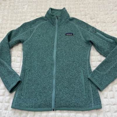 PATAGONIA Mujer’s Pequeño Mejor Suéter Cremallera Completa Chaqueta Polar Preppy Exterior Foto 1 de 4