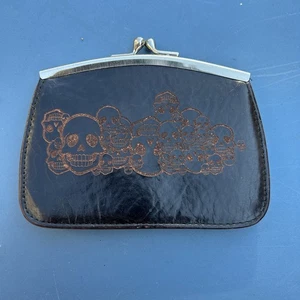 Wilsons Leder Geldbörse. Kiss Lock Geldbörse Kreditkarten Organizer Kleingeldbörse… - Bild 1 von 7